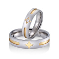 Factory-Ring Jewelry Triangle Enamel Titanium Steel Ring